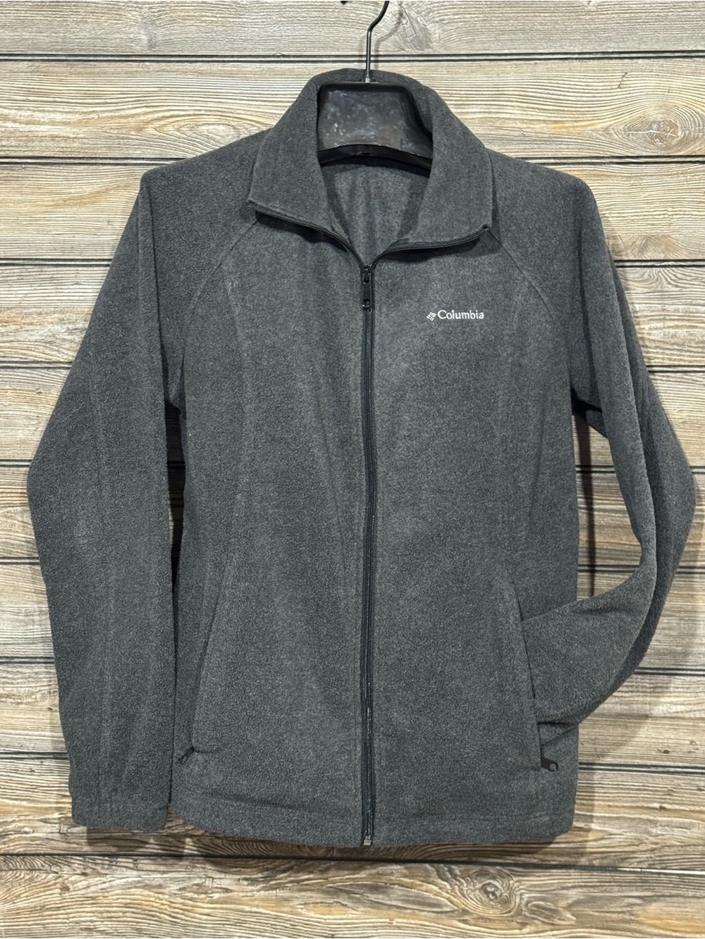 Columbia Gray Fleece Jacket